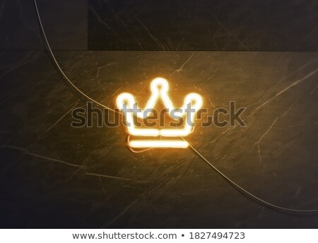 [[stock_photo]]: Black Branding Mockup And Fluorescent Lamps 3d Rendering