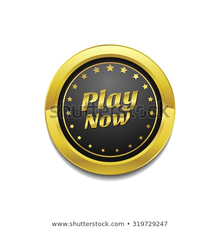 Play now button Stock Vector