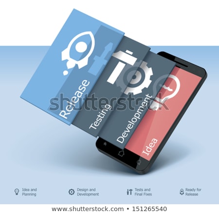 Software Testing It App Interface Template Stock photo © tele52