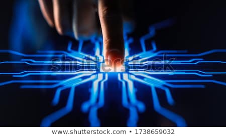 Stock photo: Touch Screen Button