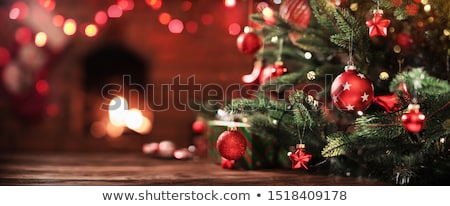 Stok fotoğraf: Christmas Tree Garland