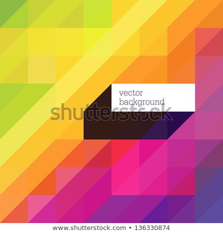 色とりどりのピクセル対角モザイクの背景 ストックフォト © pashabo