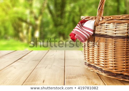 Foto stock: Picnic