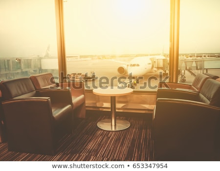 Stok fotoğraf: Departure Lounge At The Airport