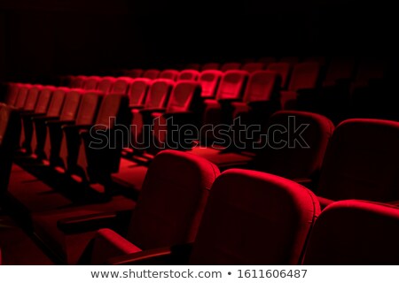 Stockfoto: Empty Cinema Or Theater Auditorium