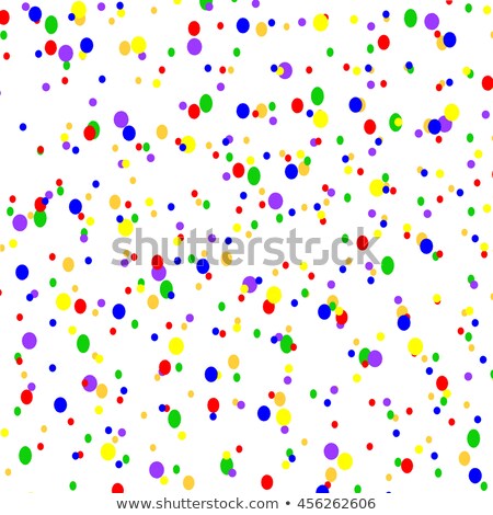 Stock photo: Primary And Secondary Color Dots Pattern