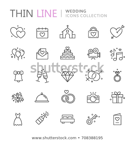 Stockfoto: Wedding Icon Set