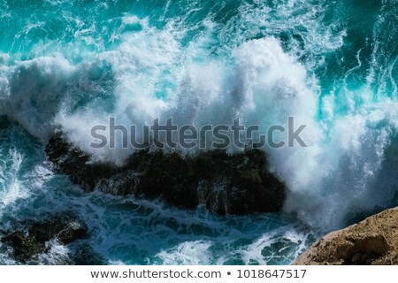 Stock photo: Smashing Wave In Sea