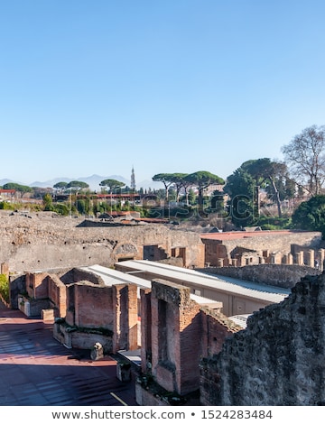 Stock fotó: Pompeii - Archaeological Site