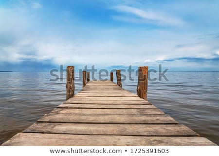 Foto stock: Bridge Lake