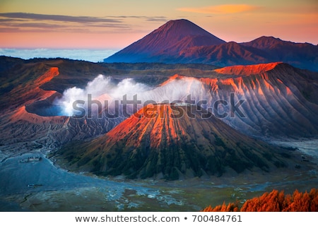 Foto stock: Mount Bromo In Java In Indonesia