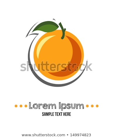 Сток-фото: Orange Fruit Alphabet