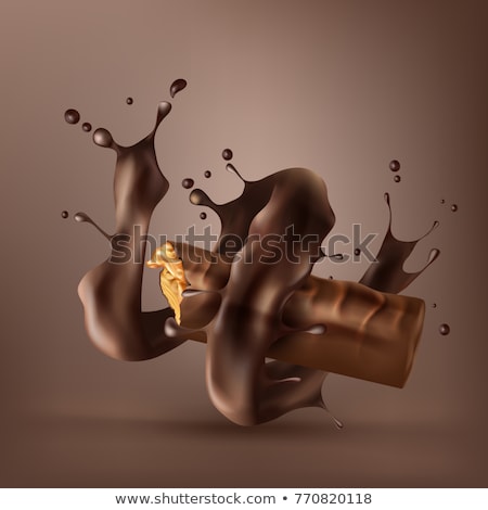 Stockfoto: Bitten Chocolate Biscuit Bar