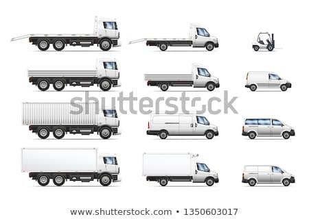 Foto stock: Commercial Vehicles Set