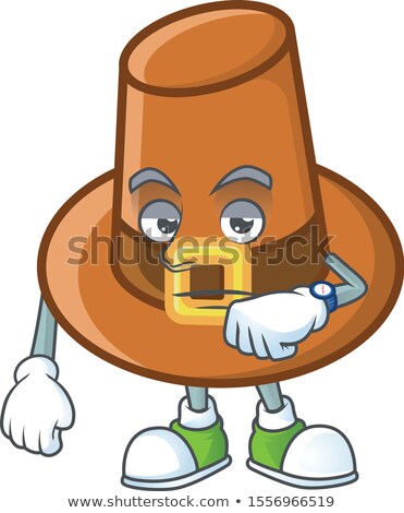 [[stock_photo]]: Cartoon Pilgrim Bored