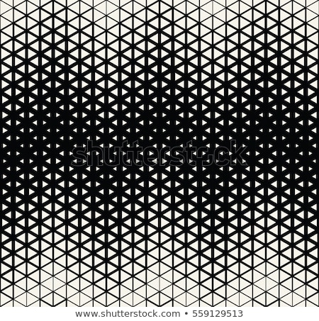 Stok fotoğraf: Background With Gradient Of Black And White Hexes