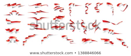 Stock fotó: Indonesia Flag Vector Illustration On A White Background