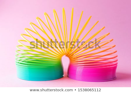 Foto stock: Abstract Creative Rainbow Play Circle