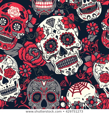 Foto stock: Sugar Skull