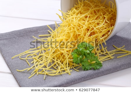 [[stock_photo]]: Heap Of Soup Noodles