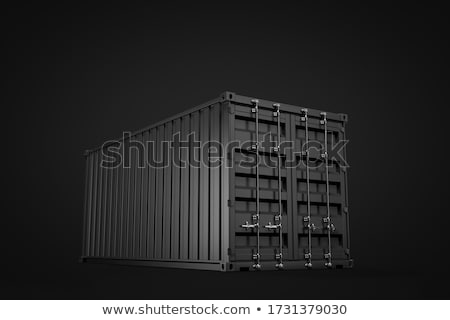 Сток-фото: Shipping Containers 3d Rendering