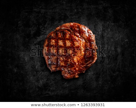 Foto stock: Matured Argentinian Ribeye Steak