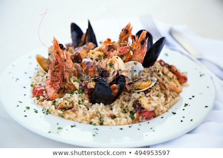 Сток-фото: Delicious Seafood Risotto