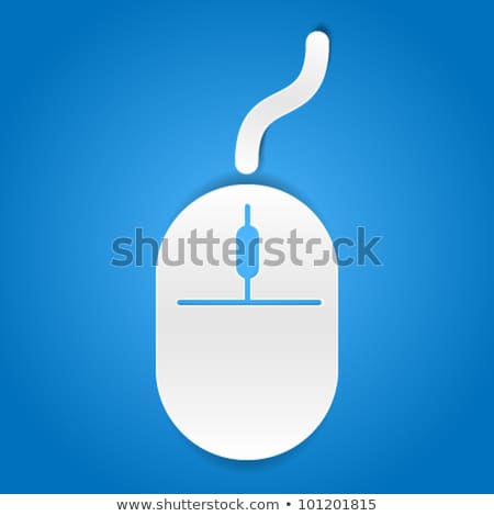 ストックフォト: Vertical Computer Mouse Icon