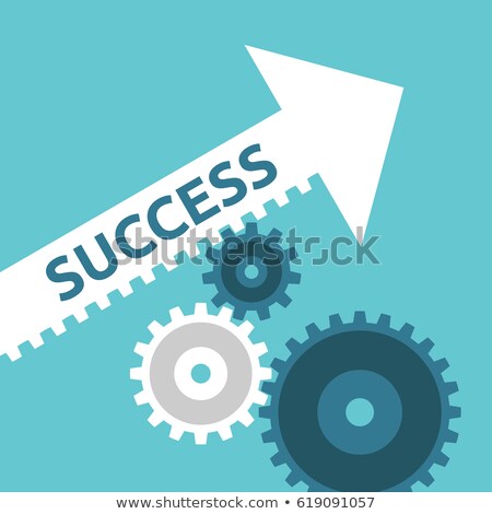 Zdjęcia stock: Success Word With Arrow