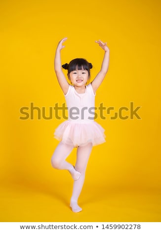 ストックフォト: Beautiful Ballerina Practising Her Ballet