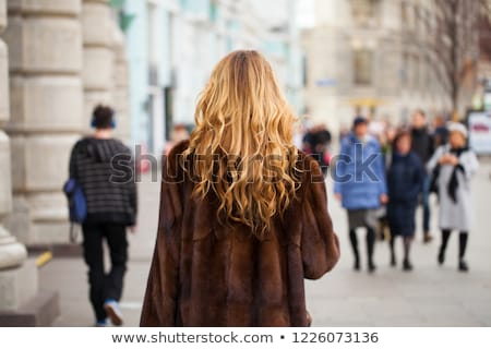 [[stock_photo]]: Eune · mannequin · aux · cheveux · blonds · automne · automne