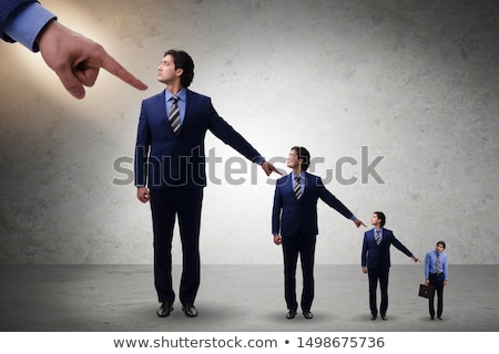 [[stock_photo]]: Businessmen Blaming Each Other For Failures