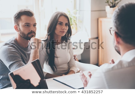 Сток-фото: Doctor And Young Couple