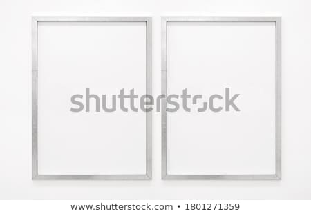 Stockfoto: Stylish Silver Frame