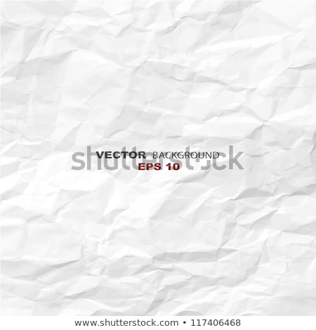 Stockfoto: Vector Old Crumpled Paper Texture