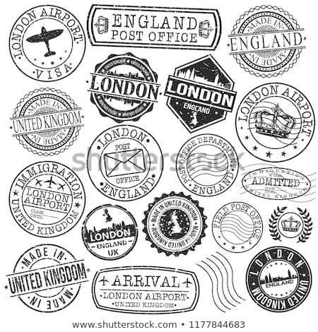 Stock photo: Big Collection Of London Image Labels Vector Illustration