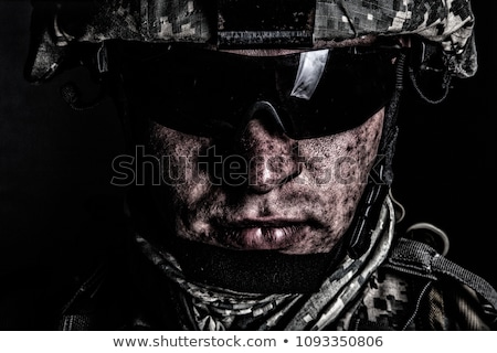 Stockfoto: Ammunition To Arms Closeup