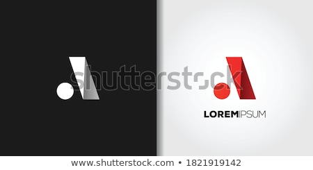 ストックフォト: A Letter Logo Template