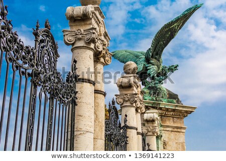 Stockfoto: Gate Of Buda Castle In Budapest Hungary