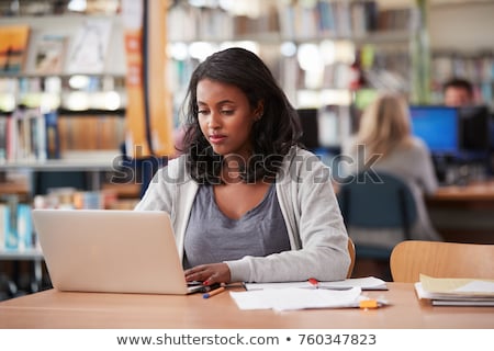 Stock photo: Mature Students At Computers