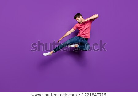 Foto stock: Ucha · contra · el · hombre · mosca