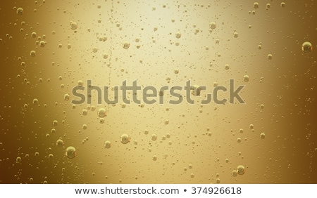 Foto stock: Elegant Glass Of Yellow Champagne With Bubbles