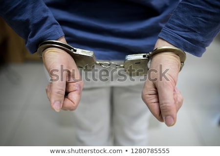 Stock foto: Businessman With Handcuffed Hands