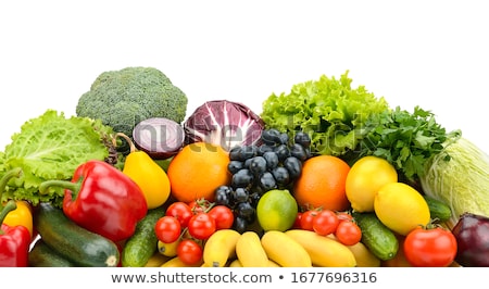 Foto stock: Pile Of Fresh Vegetables