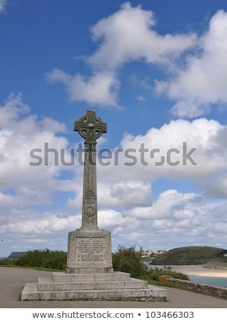 Stok fotoğraf: Padstow Cornwall First World War Memorial