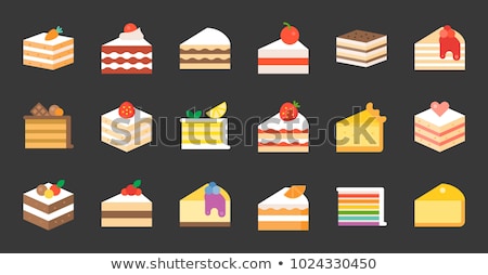 Foto stock: Mocha Cakes