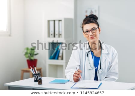 Foto stock: Professional Researcher With Stethoscope