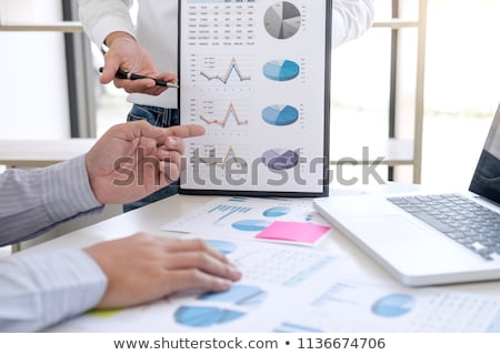 Business Accountant Banking Business Partner Offering Calculate Сток-фото © Freedomz