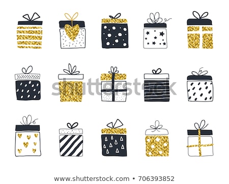 Сток-фото: Hand Drawn Style Christmas Background