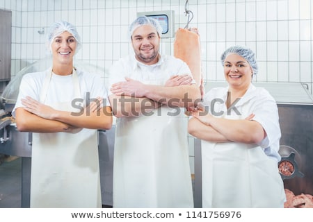 Stok fotoğraf: Industrial Butcher